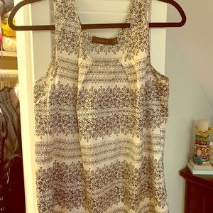 THE LIMITED black floral shirt